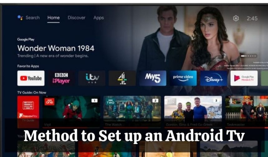Set up an Android Tv